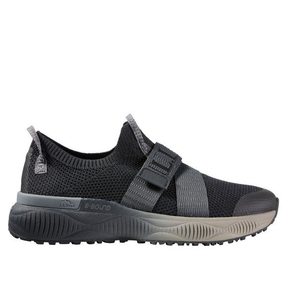 L.L. Bean Drigos Black Sneakers Slip On Hook and Loop  Women’s Size 9.5 - Picture 8 of 9